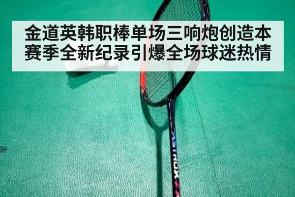 金道英韩职棒单场三响炮创造本赛季全新纪录引爆全场球迷热情